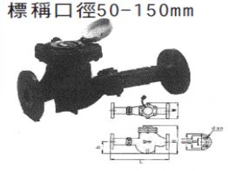 水錶尺寸(50m/m~150m/m)